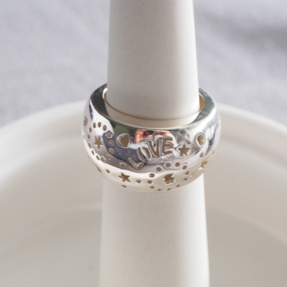 Tous Ring silver size -52 US-6 1/2